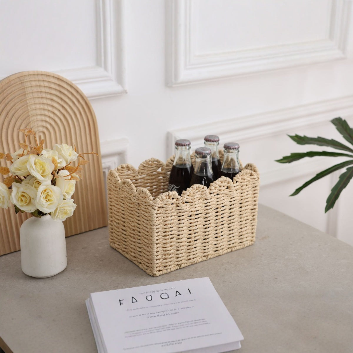 3-Piece Straw Storage Basket Set: Unlock a New Style in Home Storage