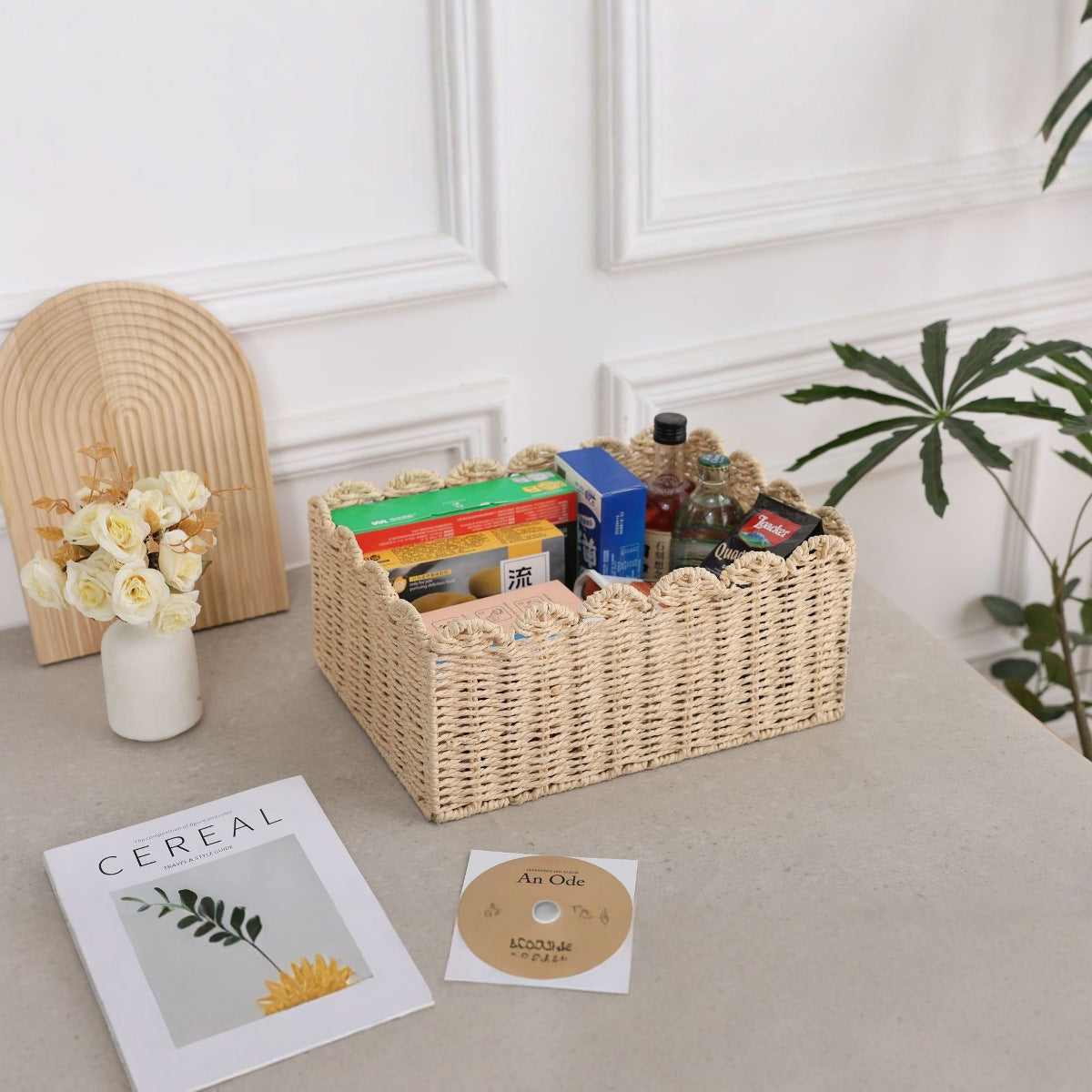 3-Piece Straw Storage Basket Set: Unlock a New Style in Home Storage