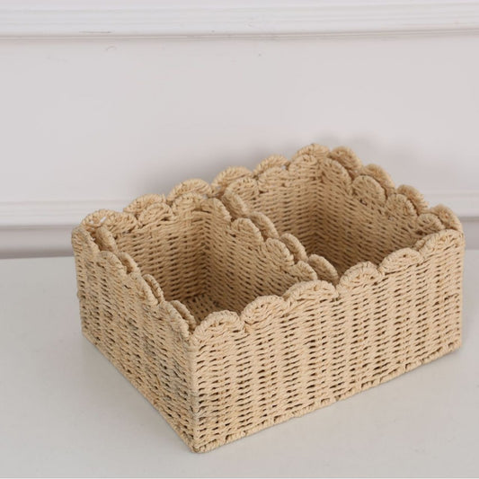 3-Piece Straw Storage Basket Set: Unlock a New Style in Home Storage