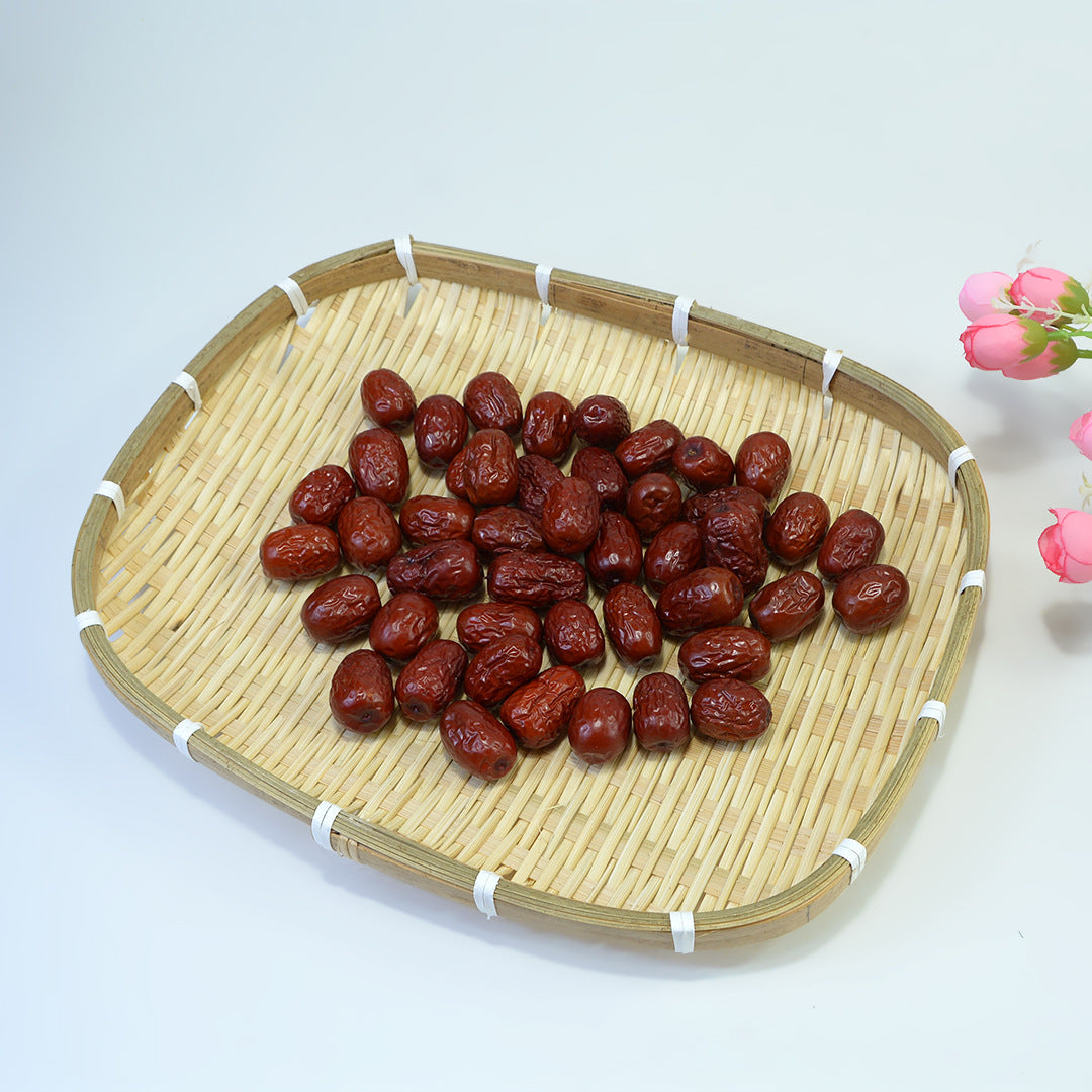 3-Pack Square Bamboo Woven Baskets (28cm/33cm/38cm) – Handmade Storage and Serving Trays for Fruits, Bread, Vegetables, Snacks, and Home Organization